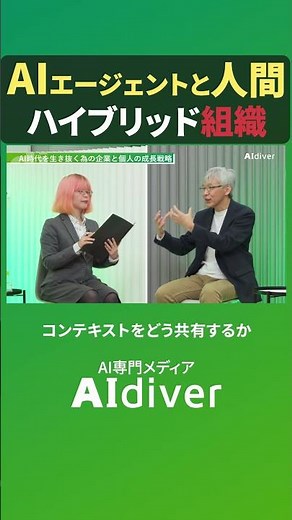 【#ai 時代の組織 】AIとエージェントのハイブリッド #組織