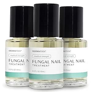 Toenail Fungus Treatment Extra Strength Antifungal Solution and Nail Fungus Treatment for Toenail - Repairs Fungal Damaged, Yellow, Thick, Discolored Nails - Fingernails - Pack of 3