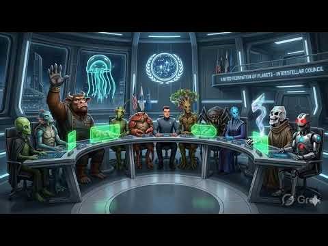 Meeting of the Galactic Federation #aliens #ufoキャッチャー