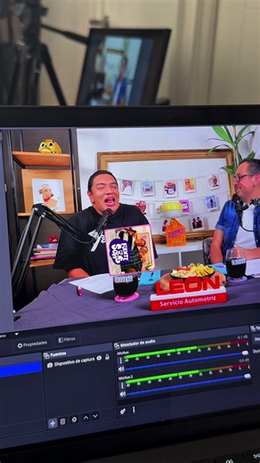 Día de grabación en el podcast Fuente de Soas