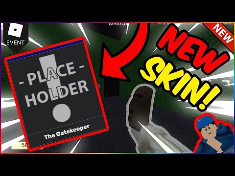 NEW GATEKEEPER QUEST SKIN NIGHTS EDGE EVENT !! (ROBLOX ARSENAL)