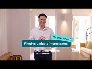 Fixed vs. variable interest rates.