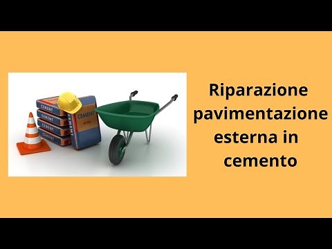 Come fare un massetto cemento fai da te | Riparazione massetto pavimentazione esterna in cemento