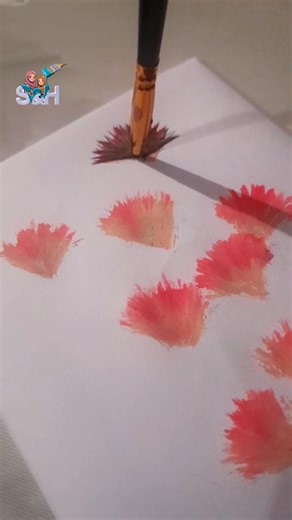 ​🌸 Beautiful Pink Floral Painting | Step-by-Step Easy Art for Beginners! ✨
