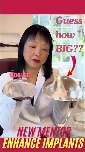 From 800cc breast implant to this? FDA approved this GAME-CHANGER