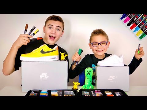 ON CUSTOM DES AIR FORCE 1 entre Frères !