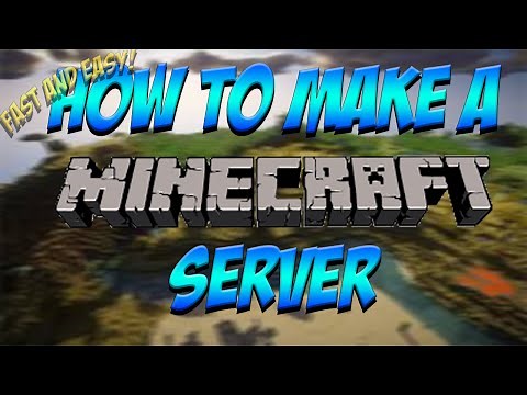 How To Make A Minecraft Server: 1.9/1.9.2/1.9.4 [TUTORIAL]