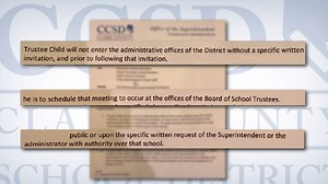 CCSD Board Trustee Banned