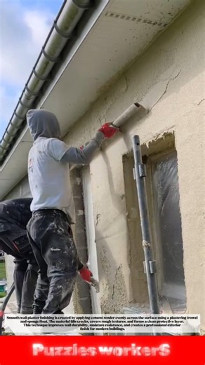 Perfect Wall Plastering Technique That Looks Super Smooth
