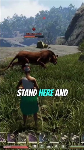 It's a WILD LION! #soulmask