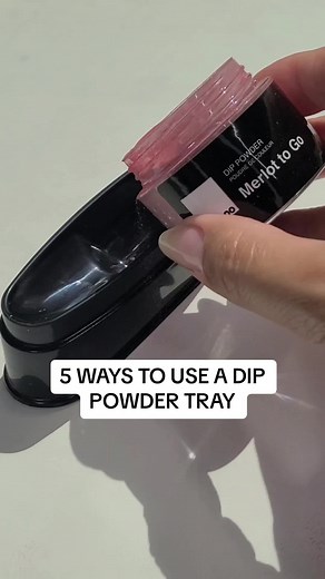 5 Ways to Use a Dip Powder Tray