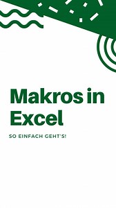 So einfach erstellst du Makros jetzt in Excel! Mit Hilfe des neuen Registerbandes „Automatisierung“ 🙌 | Excel.Profis
