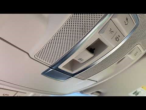 How To Operate Mercedes Benz GLS SUV Sunroof