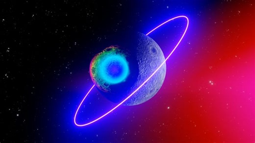 Space Moon Loop - Free video on Pixabay