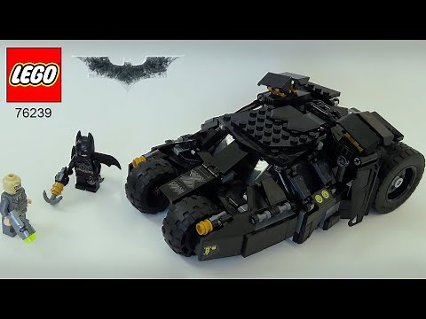 LEGO BATMAN - Batmobile Tumbler: Scarecrow Showdown (SET 76239 Speed Build Instructions)