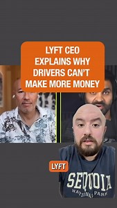 380 reactions · 70 shares | Lyft CEO David Risher appeared on the Verge’s decoder podcast this week, where he answered Nilay Patel’s question about why Lyft can’t differentiate itself from Uber by paying drivers more. Check out what he has to say in the video. . . . . . . #lyft #gigdriver #rideshare #gigworker #gigeconomy | The Rideshare Guy | Facebook