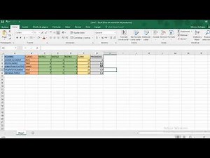 Suma, Máximo, Mínimo, Promedio y contar en Excel