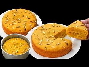 Mango Suji Cake 😍 | Fresh Mango Cake | No Oven, No Egg | N'Oven