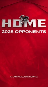 7.5K views | The 2025 Falcons Schedule Is Here! | Atlanta Falcons | Facebook