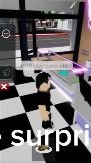 I went to this ice cream shop and guess what #roblox #icecream