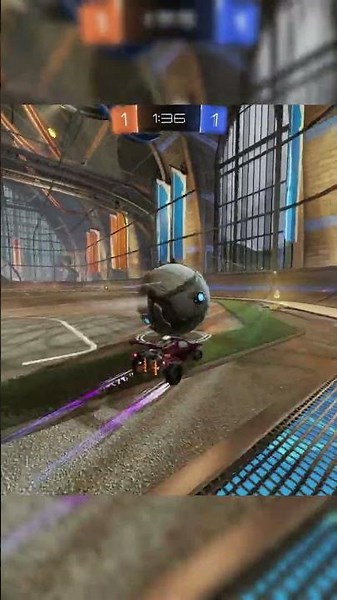 day 1 trying to score a no bounce ground pinch psycho in game 😮#rocketleague