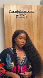 🥰when I get back home from gym and I take the braids down，and the curl pattern is still so cute! 👉https://st.amandahairs.com/eppyx 😲$199=30 inches, Love this cost-effective long curly wig. Classic hairstyle always looks so sparkly. | AmandaHair