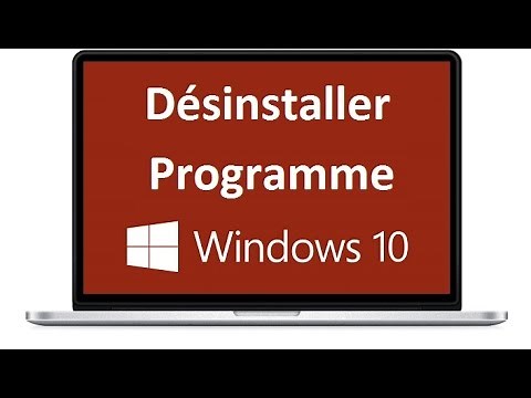 Comment désinstaller un programme sur Windows 10