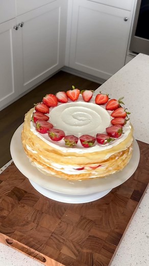 91K views · 106 reactions | Day 3/30: A Majestic Crepe Cake that...