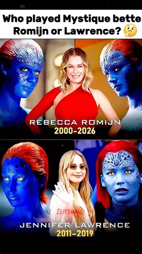 The Ultimate X-Men Debate: Rebecca Romijn or Jennifer Lawrence?