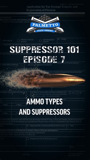 In this episode of Suppressors 101, we discuss subsonic versus supersonic ammunition, getting the most noise reduction out of your suppressor, and how to avoid common malfunctions. If you found this video helpful, leave a comment and let us know what you would like to see next in the series! | Palmetto State Armory