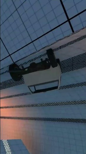 Beamng tech demo tunnel loop in lightweight v8 truck