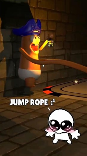 Silly little guy jumping in new coop game :3 #indiegame #horror #coopgame #gaming #coophorror