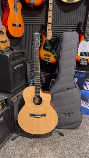 Tagima Hampton Steel-String Acoustic-Electric Guitar