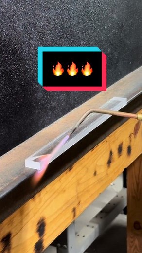 Click click 🔥! There’s no better way to get a crystal clear edge than flame polishing! #tapplastics #flamepolish #acrylic #plexiglass