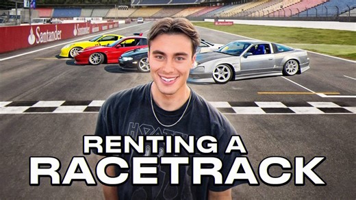 Beginner drifting challenge: Friends compete at the racetrack!