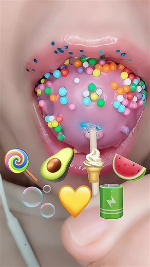 みんな好きな人いる？！#口元ASMR #咀嚼音 #粘土加工 @Satisfying Lips® 💋