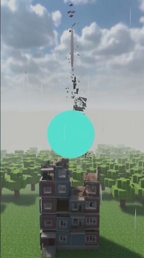 Black Holes vs Apartment #teardown #minecraft