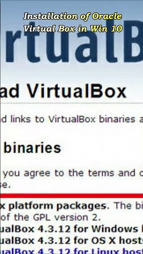 How to Install Oracle Virtual Box in Windows 10 #Shorts