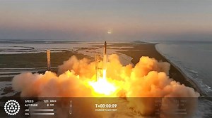 SpaceX Starship Fifth Flight Test Liftoff at Starbase Texas FriendsofNASA.org: Starship's fifth flight test successfully launched on Sunday, October 13, 2024, at 7:25am Central Time. History was made as Mechazilla later caught Starship's super heavy booster at the Starbase launchpad in Boca Chica, Texas, on the first attempt. Mechazilla is a launch tower with arms that can catch and move a Starship super heavy booster after they return to Earth. This will speed up rocket reuse, reduce launch cos