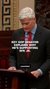37K views · 859 reactions | Republican Sen. Bill Cassidy of Louisiana explained his vote in support of Robert F. Kennedy Jr., President Donald Trump's nominee for secretary of the Department of Health and Human Services. The Senate Finance Committee voted along party lines to advance Kennedy's nomination. Cassidy, who is a doctor, had expressed concerns about Kennedy but ultimately ended up voting with his Republican colleagues. https://cnn.it/4jImItE | CNN Politics | Facebook