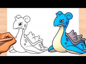 How to Draw Lapras Pokemon