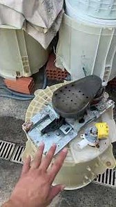 Frankenstein Electrolux Turbo Quick 32.4 lbs (LTR14BB) washing machine