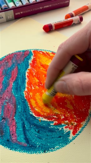 Nina Tass • Art therapy trainee 📚 on Instagram: "Making space for opposing forces within you is of the outmost importance ☯️ 🎨 Art therapy exercise: • Make a circle on a piece of paper • Using your drawing materials fill in the circle • Feel free to use any colors and shapes you like • You may stay within the circle or extend your image outside the circle’s boundaries • Once finished, reflect on what you see. Does a title come to mind? Does a feeling surface? If nothing comes up 