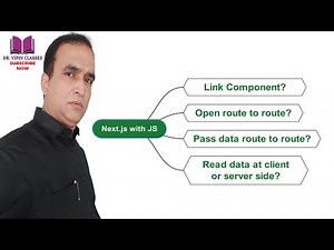 Next.js Pass Data Route to Route | Next.js Link Component Next JS Full Stack Course #28