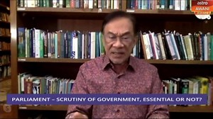 35K views · 1.8K reactions | Ditemuramah Sharaad Kuttan dan Melisa Idris semalam dalam rancangan Consider This di Astro Awani terkait sidang khas Parlimen bagi membincangkan Covid-19. | Anwar Ibrahim | Facebook