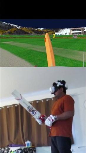 I Played India vs Pakistan in VR… Can VR Improve Real Cricket Performance? #cricket #indiavspakistan