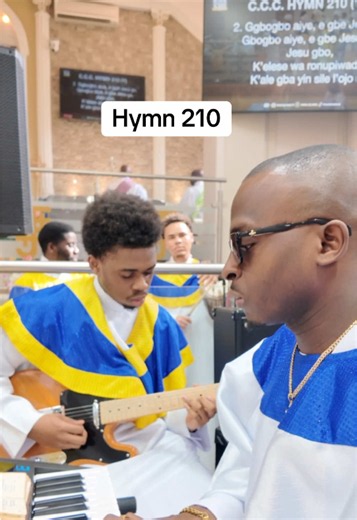 Hymn 210. Let the whole world praise the Lord, and let the children of God shine as lights in a world darkened by despair. Did you notice how we responded to the needs of the worship moment? I’ve always said that congregational worship calls for attentiveness, care, and sensitivity. It requires us to be present—not merely to the songs we sing or how we play our instruments, but also to the movements of the Spirit among us. We must cultivate the discipline of deep listening, learning to discern t