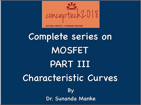 MOSFET Characteristic Curves (Ohmic, Triode & Saturation Region) : MOSFET Part III