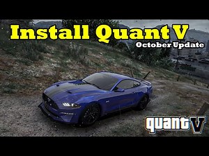 How to install Quant V in GTA V October Update 2025 | Graphics Mod | #gta5 #quantv