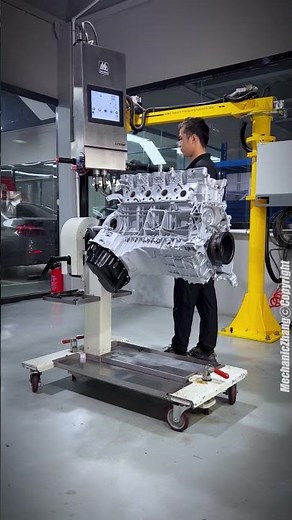 Part 2 V8 Engine Assembly Process.